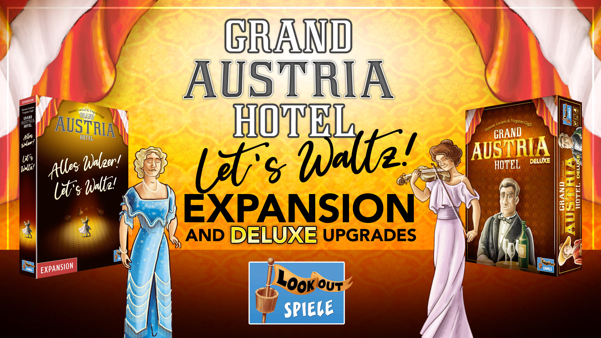 The Grand Austria Hotel: Let's Waltz & Deluxe Upgrades campaign started on October 22nd, 2020